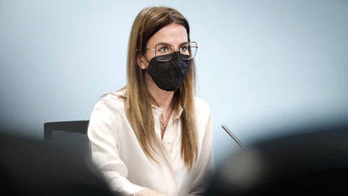La ministra Sílvia Riva.