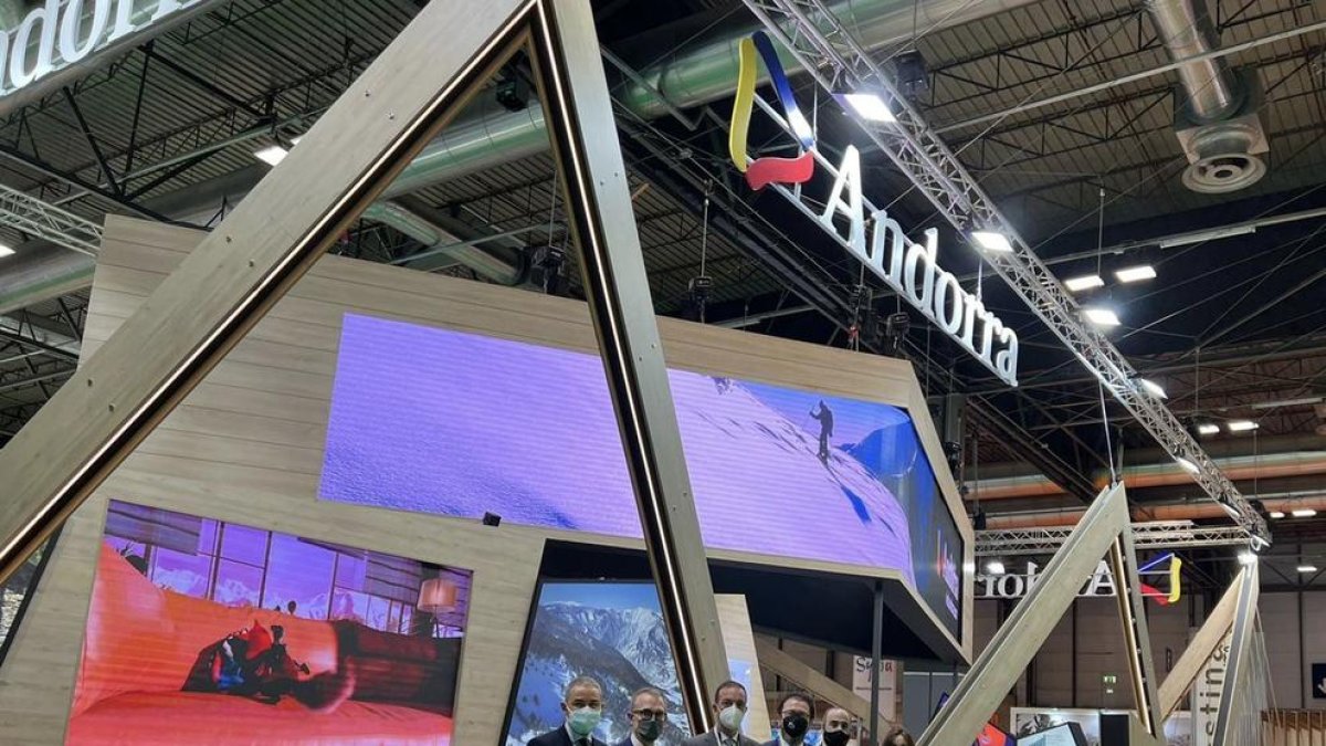 Els responsables de Turisme d'Andorra a Fitur
