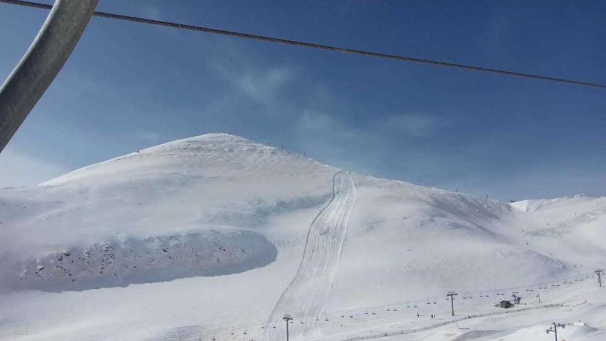 Reobertura de la pista negra la Capa, a Arinsal