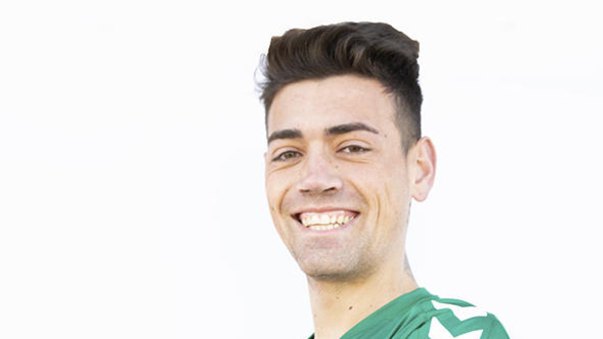 García, amb la nova samarreta.