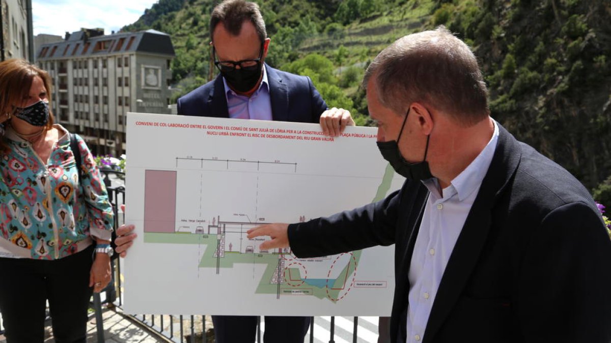Presentació del projecte, el juliol del 2021.
