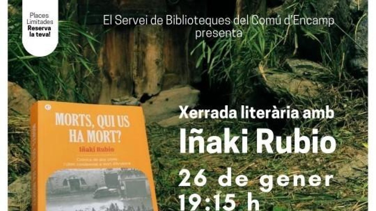 Xerrada literària amb Iñaki Rubio