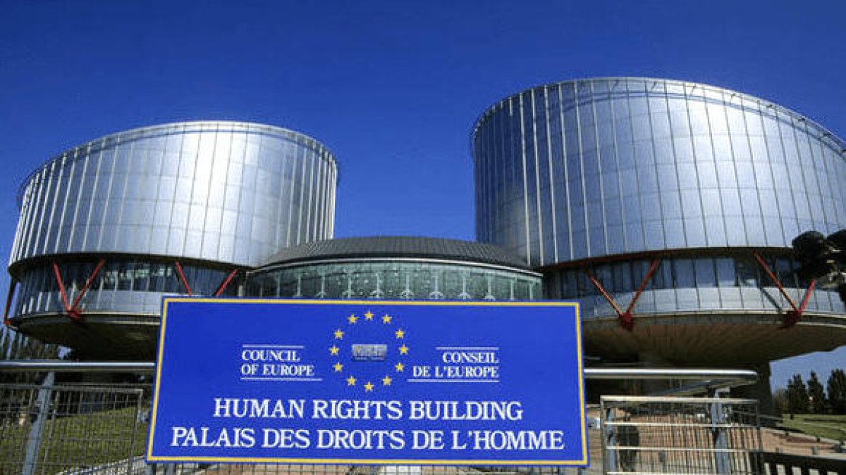 El Tribunal d'Estrasburg.