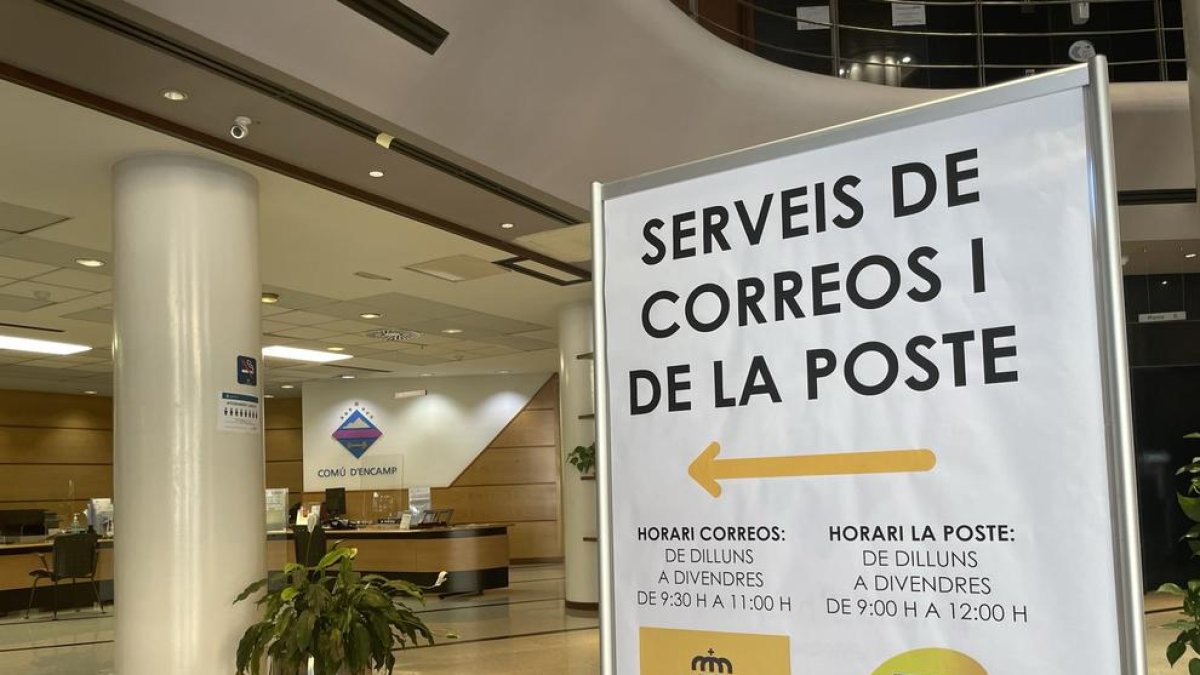 Espai dels serveis postals al comú