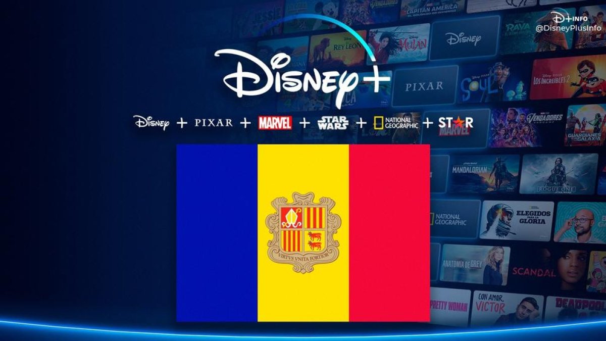 Disney+ arribarà a Andorra a l'estiu