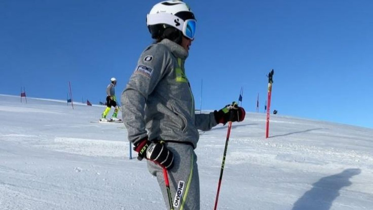 L'esquiadora cande Moreno