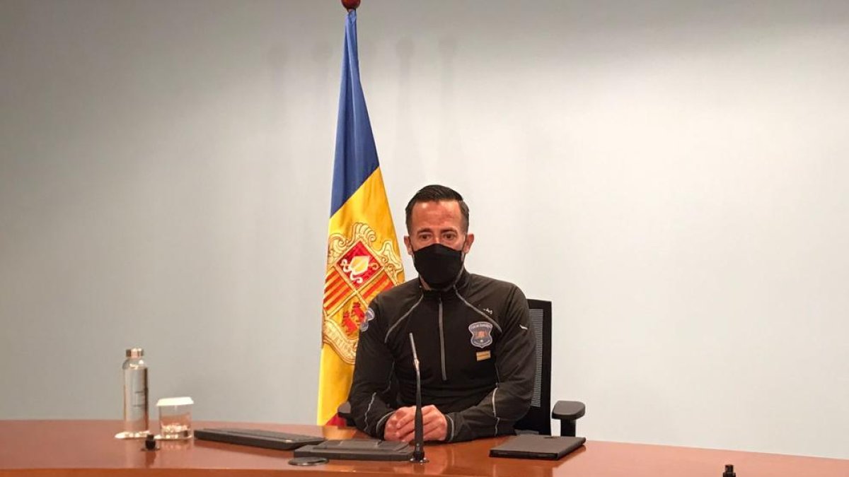 Ferran Teixidó a la roda de Premsa