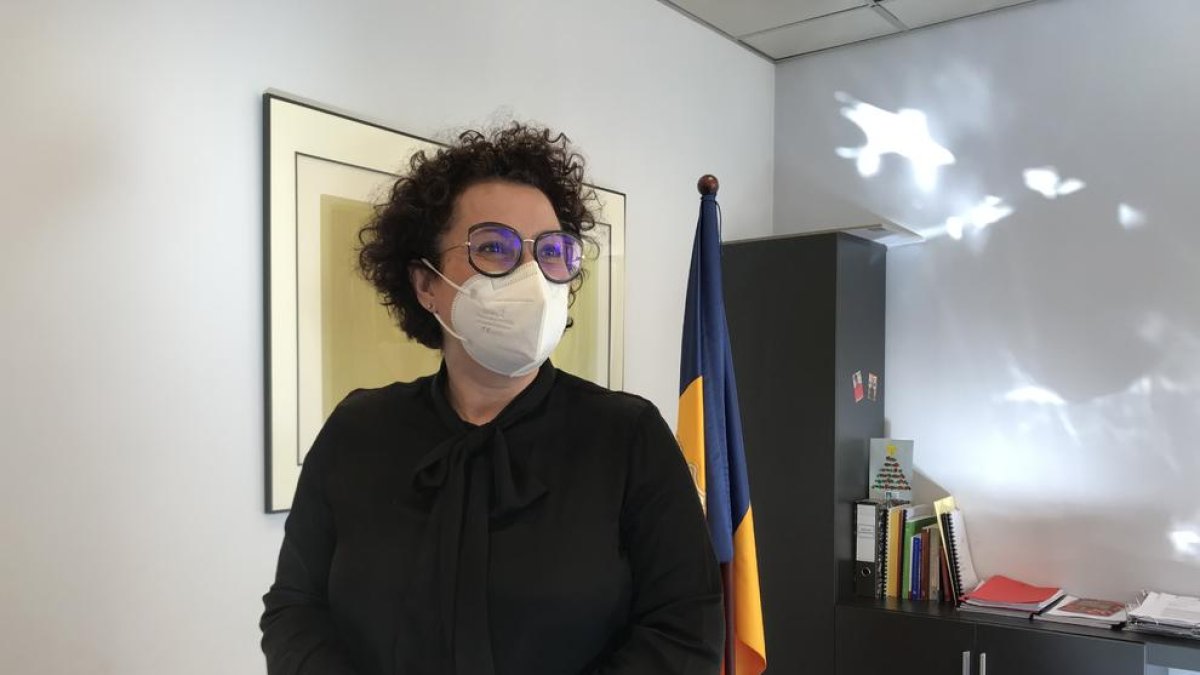 La ministra Judith Pallarés