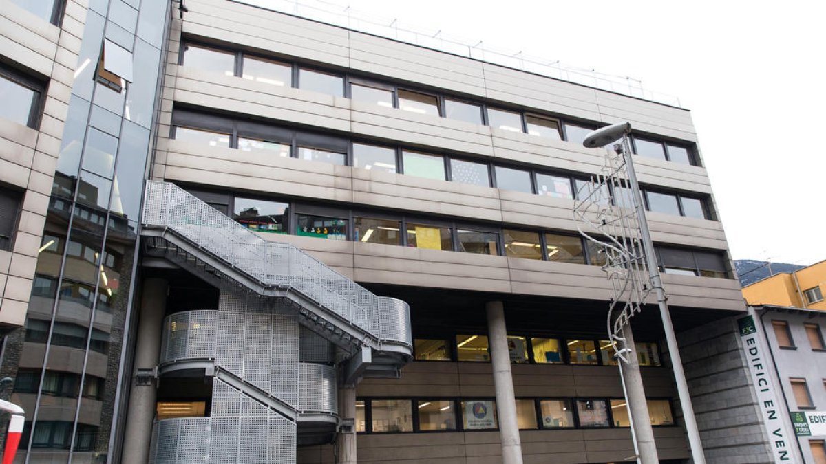 L'escola andorrana d'Escaldes-Engordany.