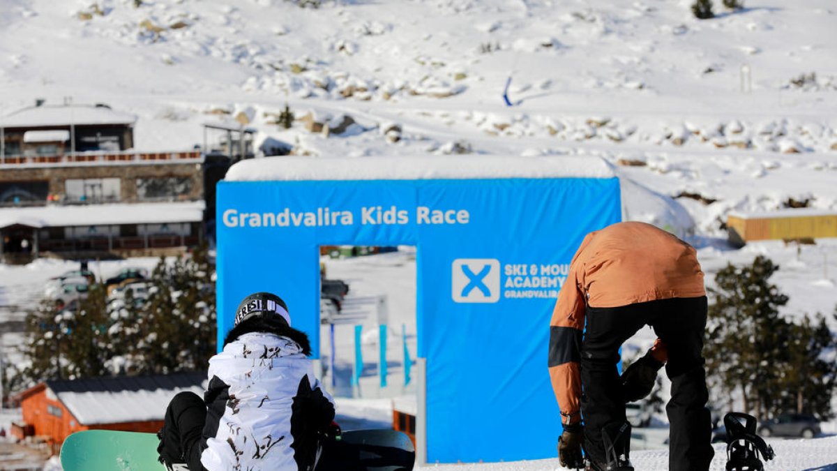 Pistes d'esquí a Grau Roig.