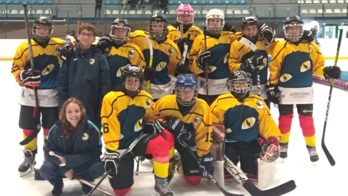 L'Andorra Hoquei gel sub 13, a l'Eurored