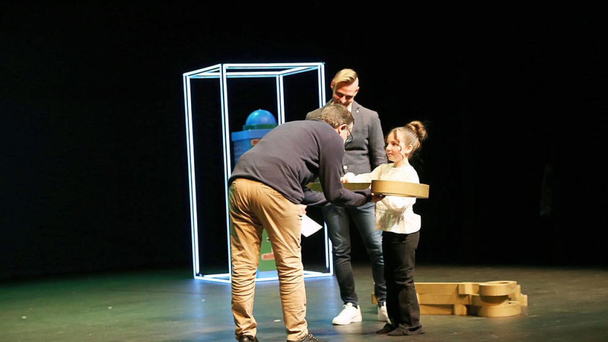 Cinema a 'Movlav', dissabte al vespre.