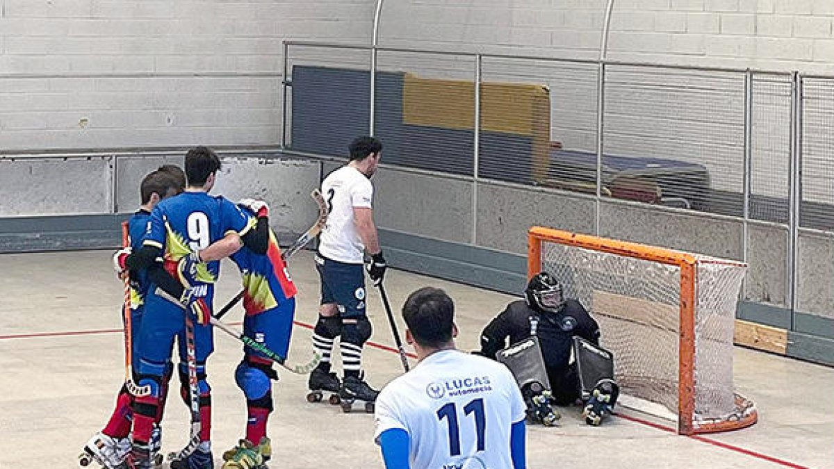 Celebració d'un gol tricolor.