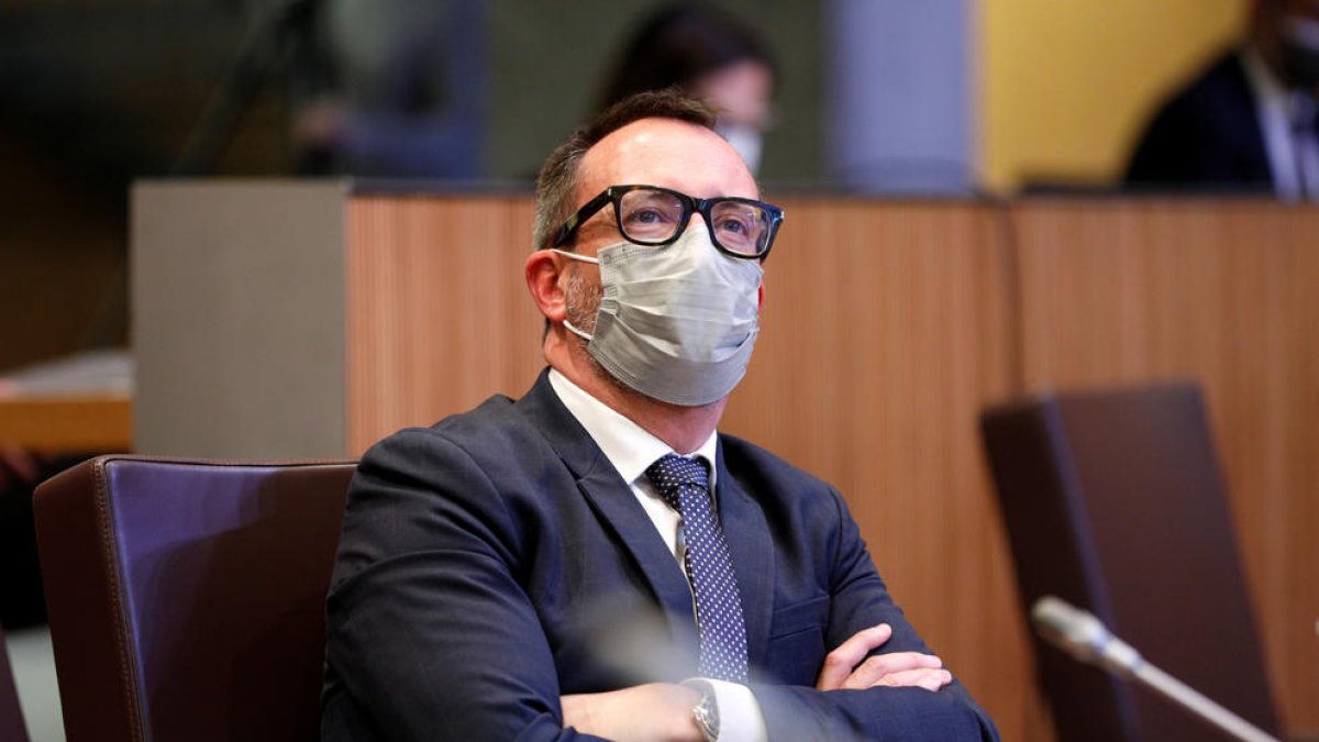 El ministre de Territori i Habitatge, Víctor Filloy.