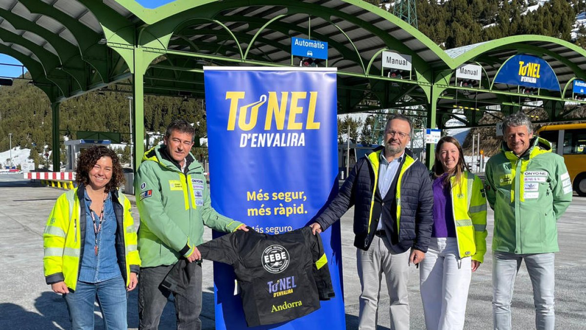 Túnel d'Envalira dona suport a l'esquí de base