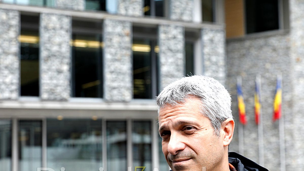 Jordi Fernández ha comparegut avui davant els mitjans