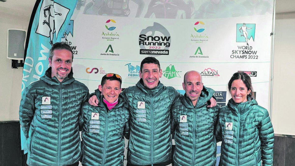 Gran paper de l'equip andorrà a Sierra Nevada.