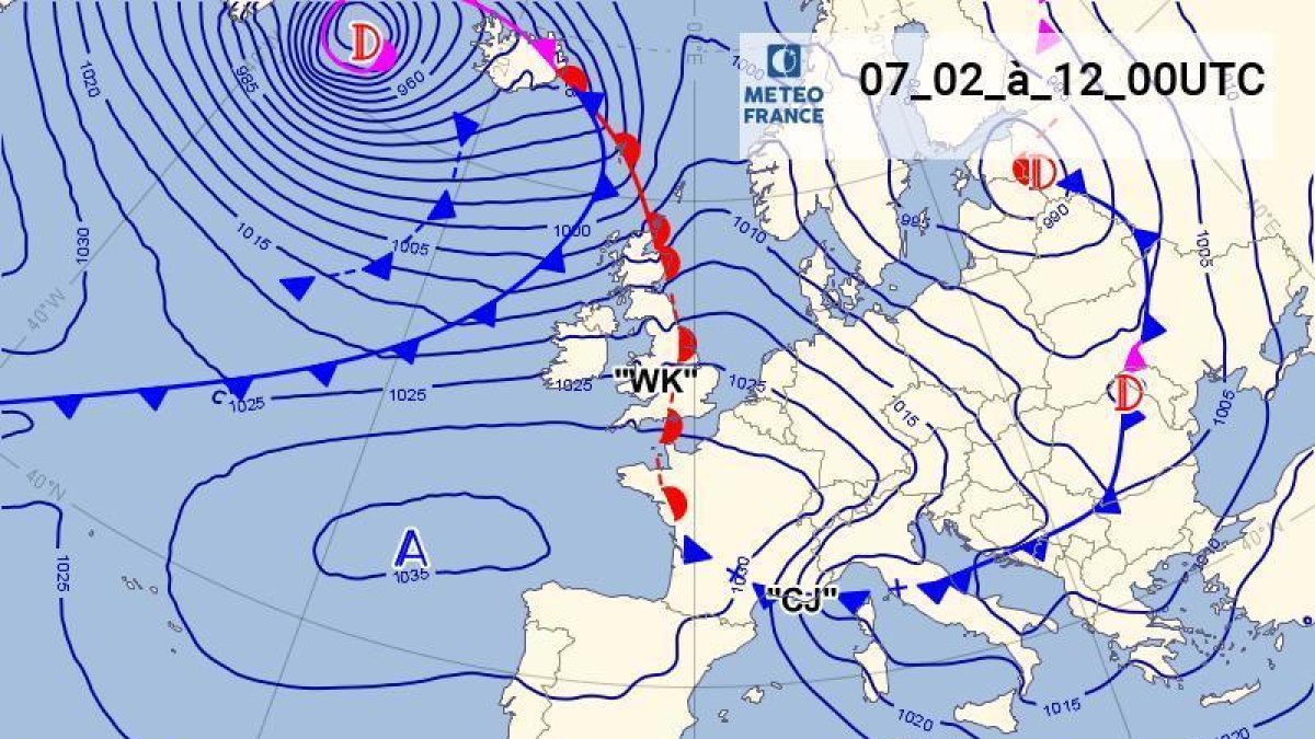 Febles nevades al nord del país