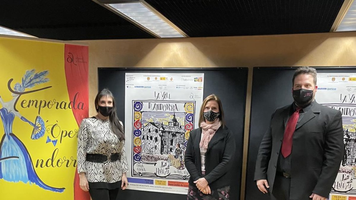 Jonaina Salvador, Mireia Codina i Jofre Belles.