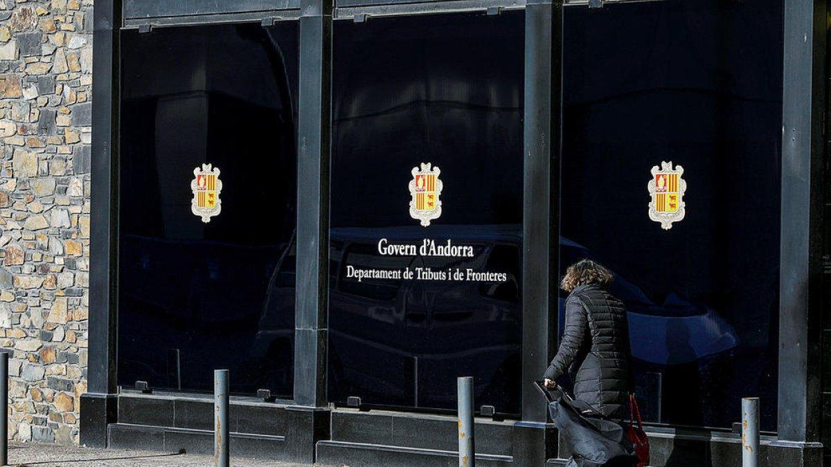 Les oficines de l'agència tributària.