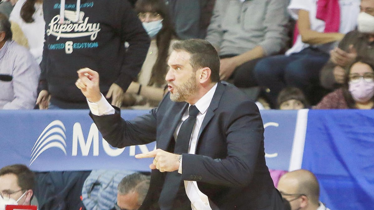 Navarro, durant el partit contra l'Unicaja d'aquest any.