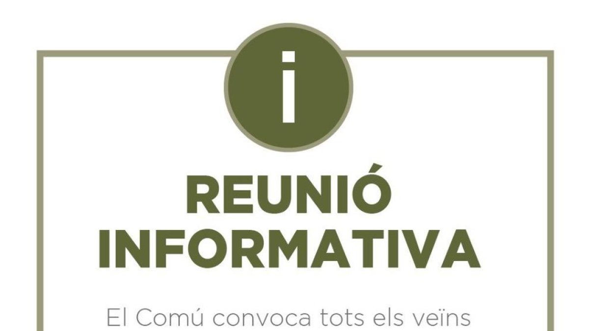Reunió informativa a Sant Julià