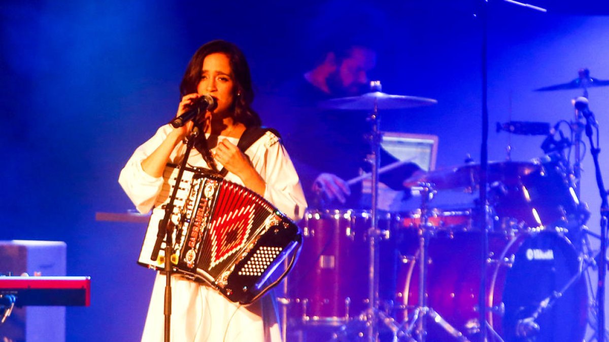 Julieta Venegas en concert.