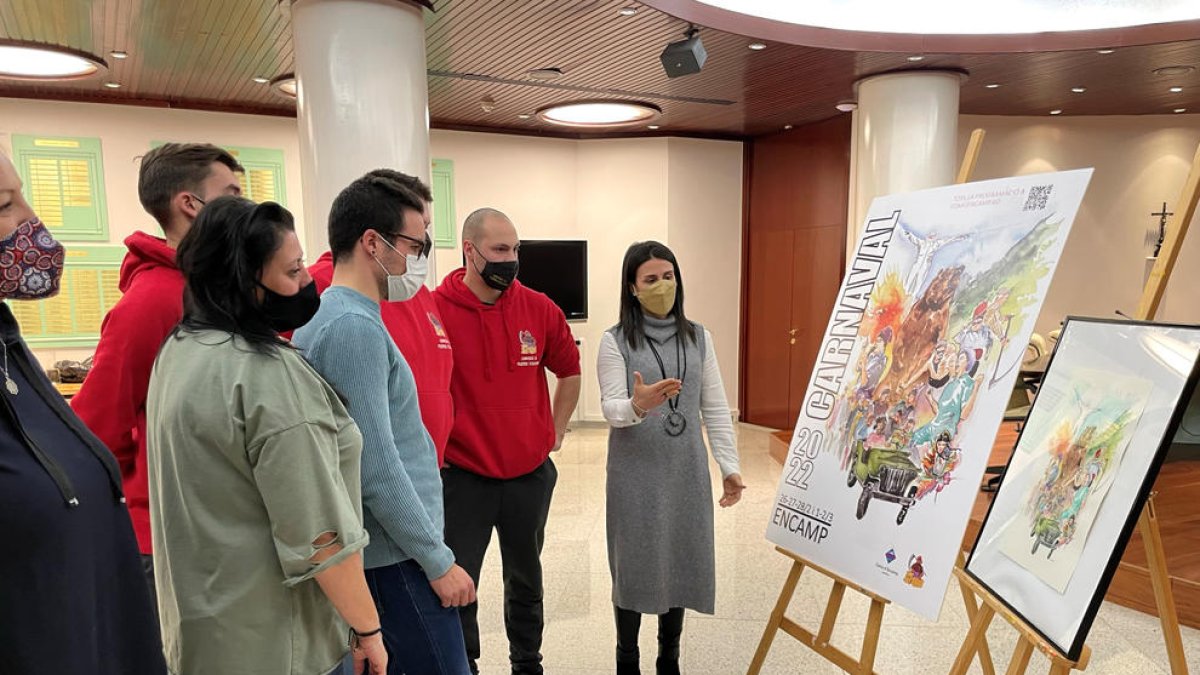 Presentació del programa al comú.