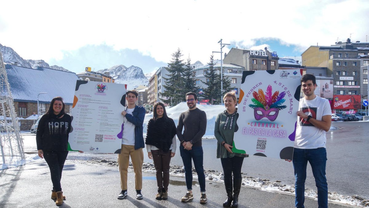 Presentació del cartell de carnaval del Pas de la Casa.