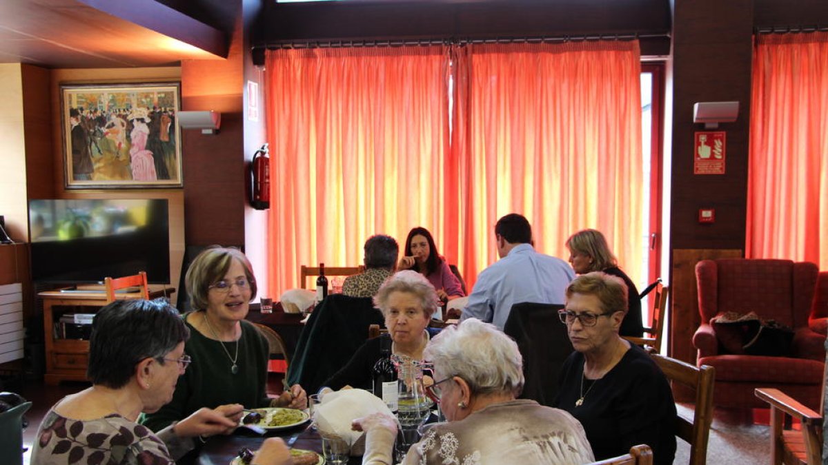 L'àpat a la Casa Pairal