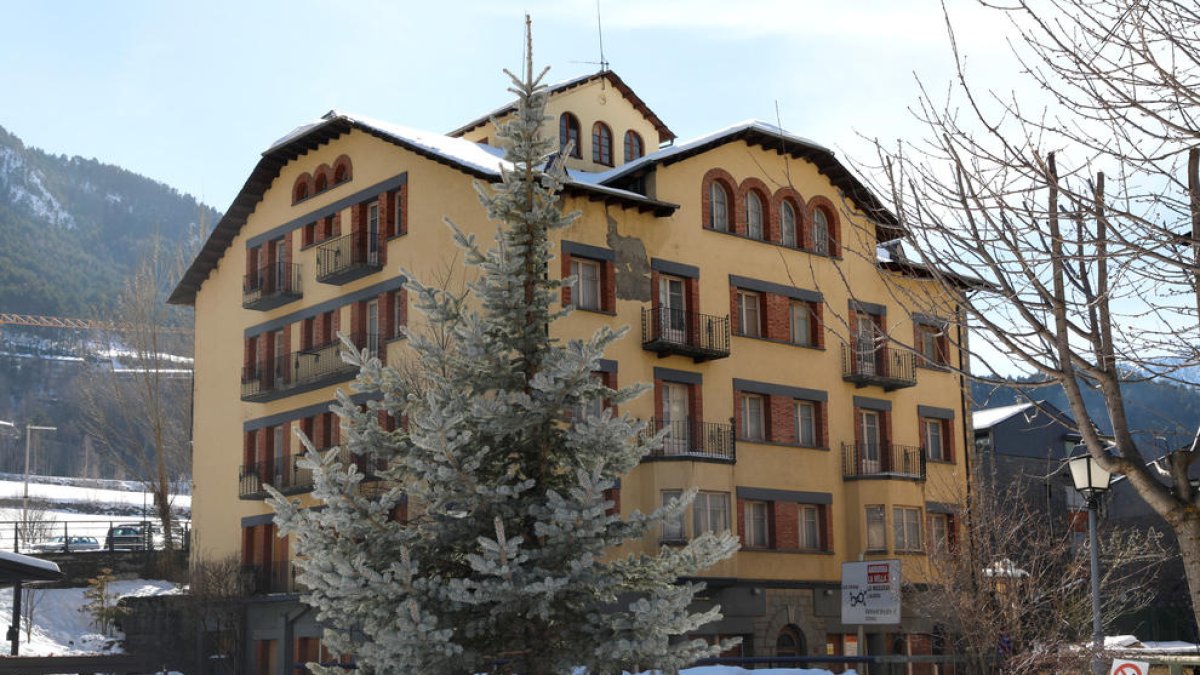 L'emblemàtic edifici ordinenc.