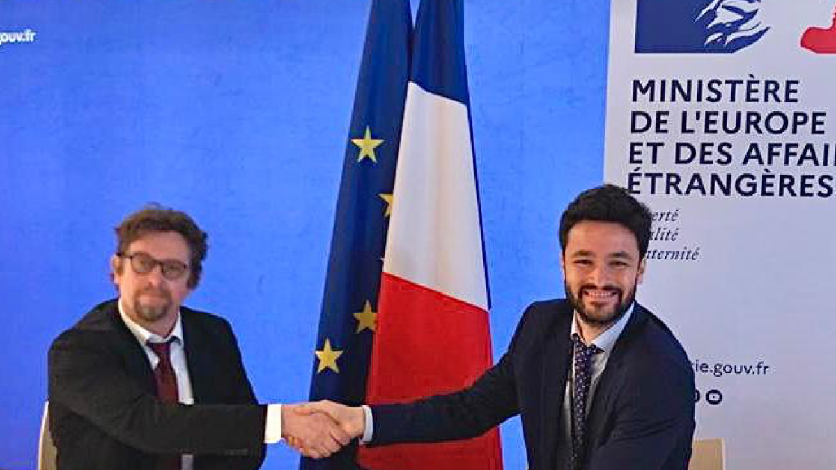 Cerni Escalé va ser rebut a França del 14 al 18 de febrer