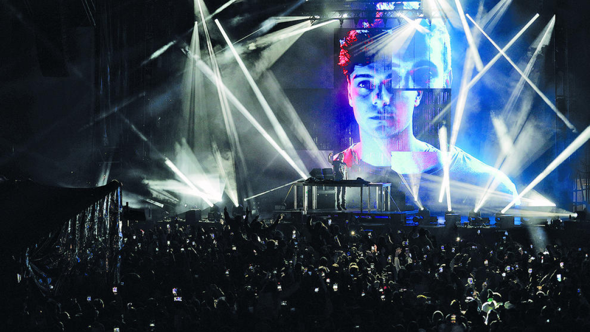 Concert anterior del DJ Martin Garrix al festival