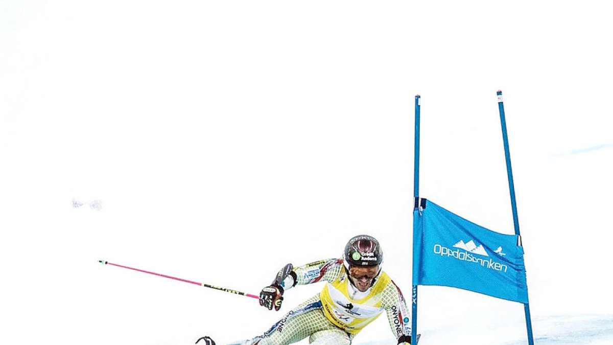 Joan Verdú, a Oppdal.