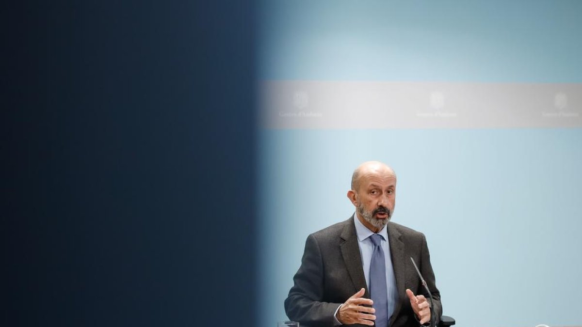 Joan Martínez Benazet en la roda de premsa