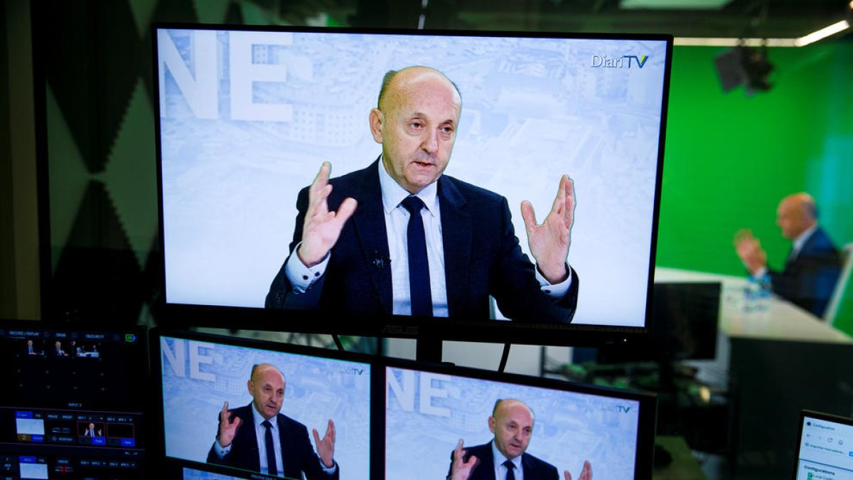 El president de la Cambra de Comerç, Josep Maria Mas.