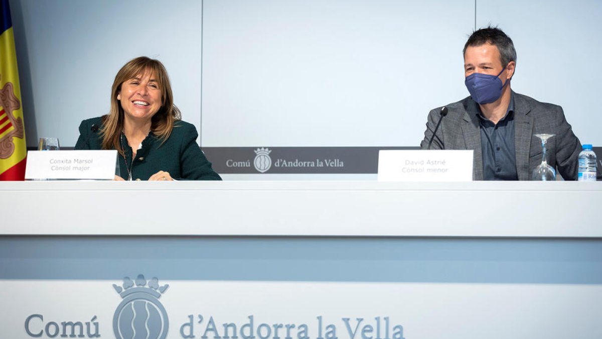 Conxita Marsol i David Astrié.