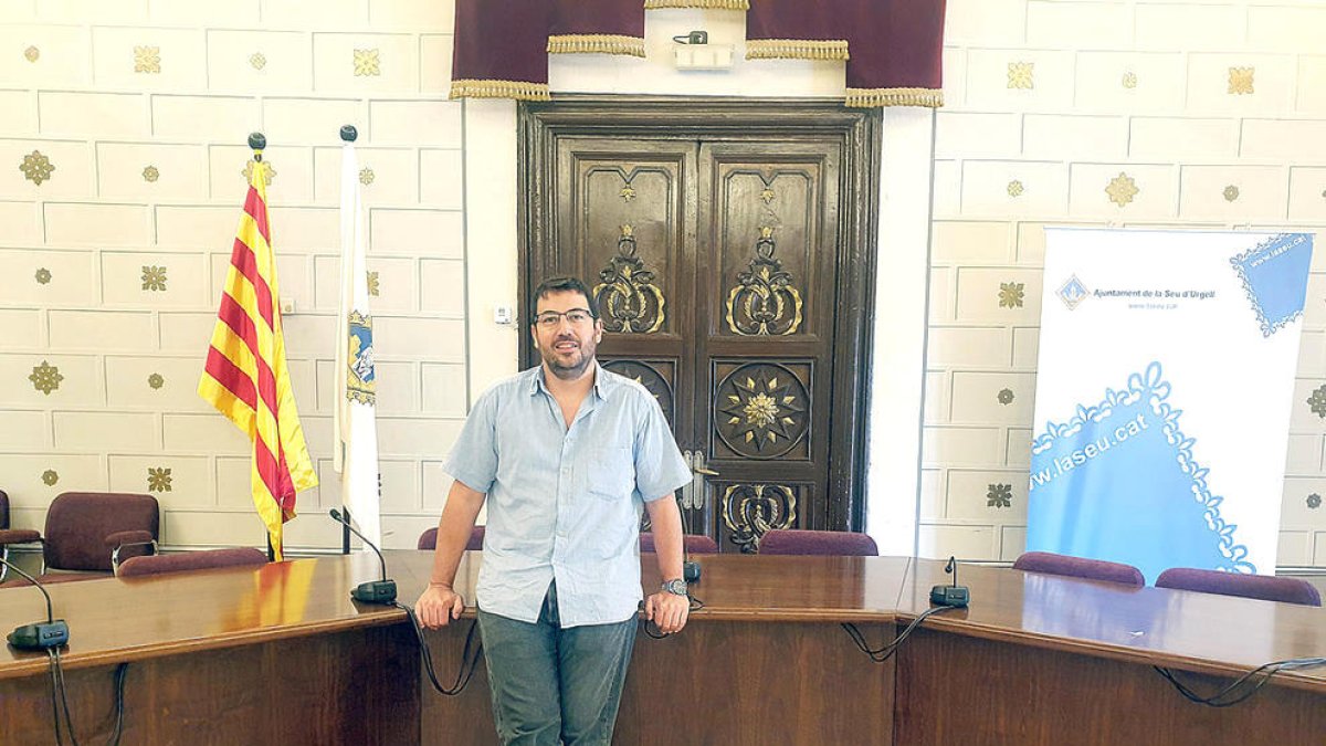 L'alcalde de la Seu d'Urgell, Francesc Viaplana.