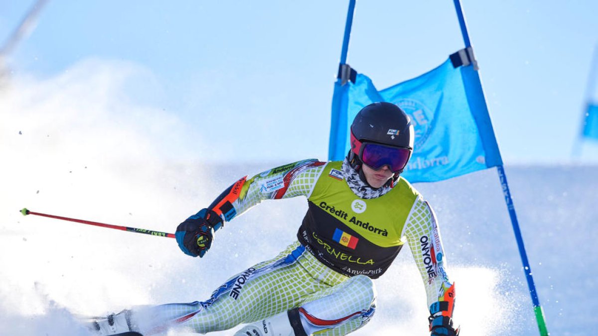 Xavi Cornella va ser quart a Bormio.