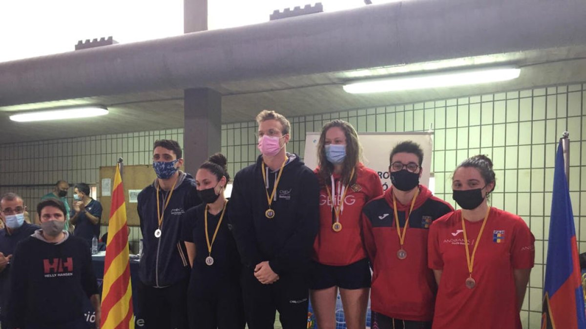 Deu medalles per a la representació de la FAN a Banyoles.
