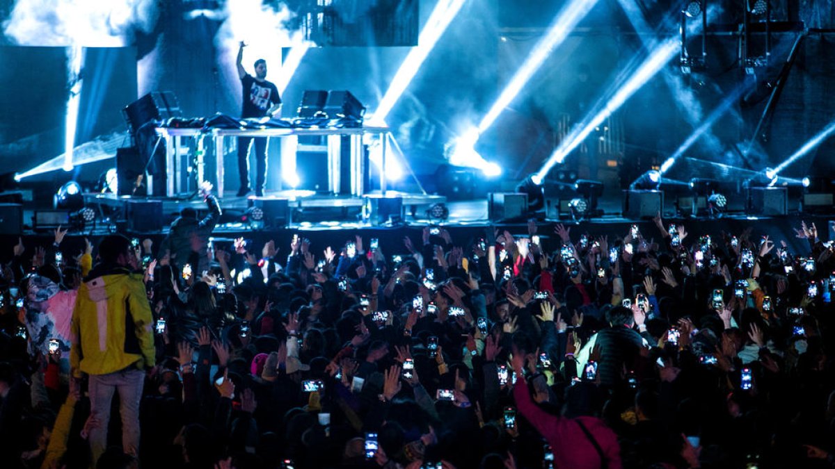 Públic al Mountain Music.