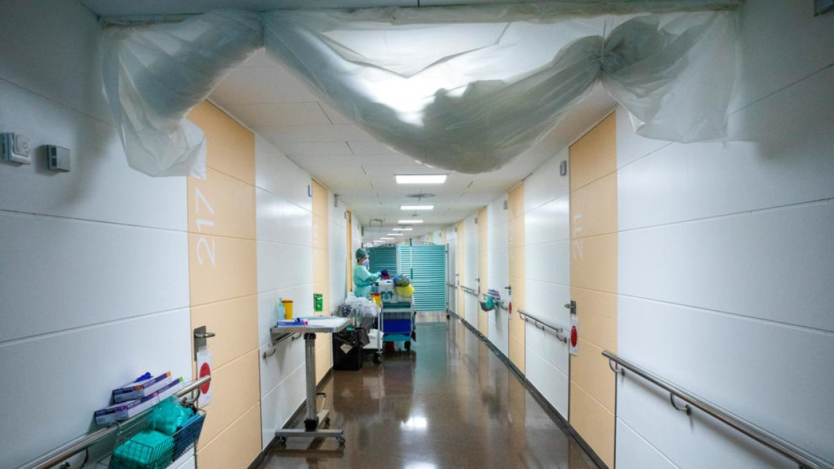 Segona planta de l'hospital Nostra Senyora de Meritxell.