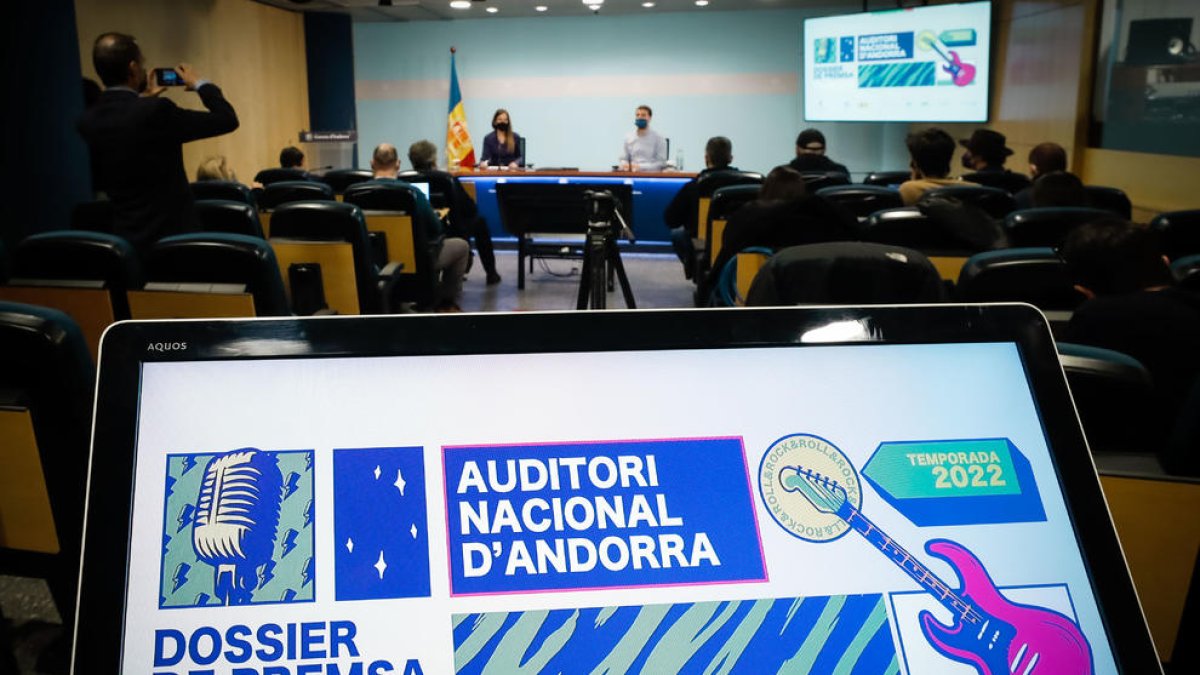 Presentació Temporada 2022 de l'Auditori Nacional d'Andorra