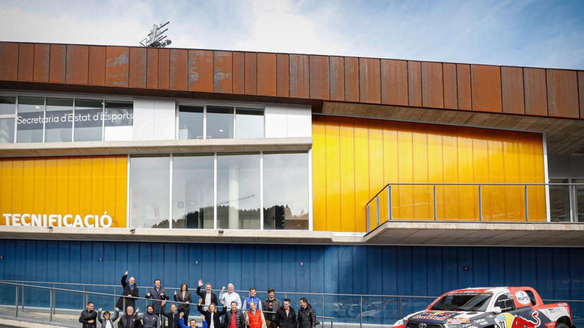 Rebuda dels participants al Dakar 2022