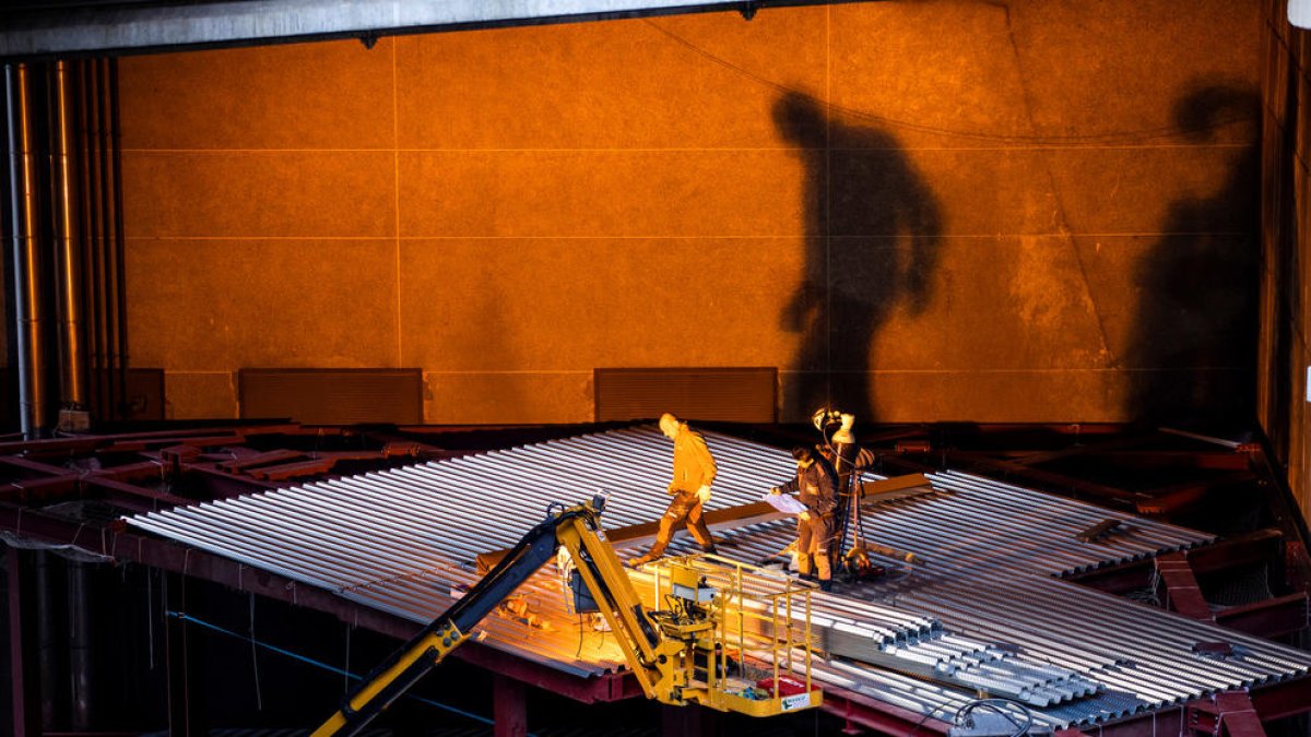 Obres de FEDA a Escaldes-Engordany.