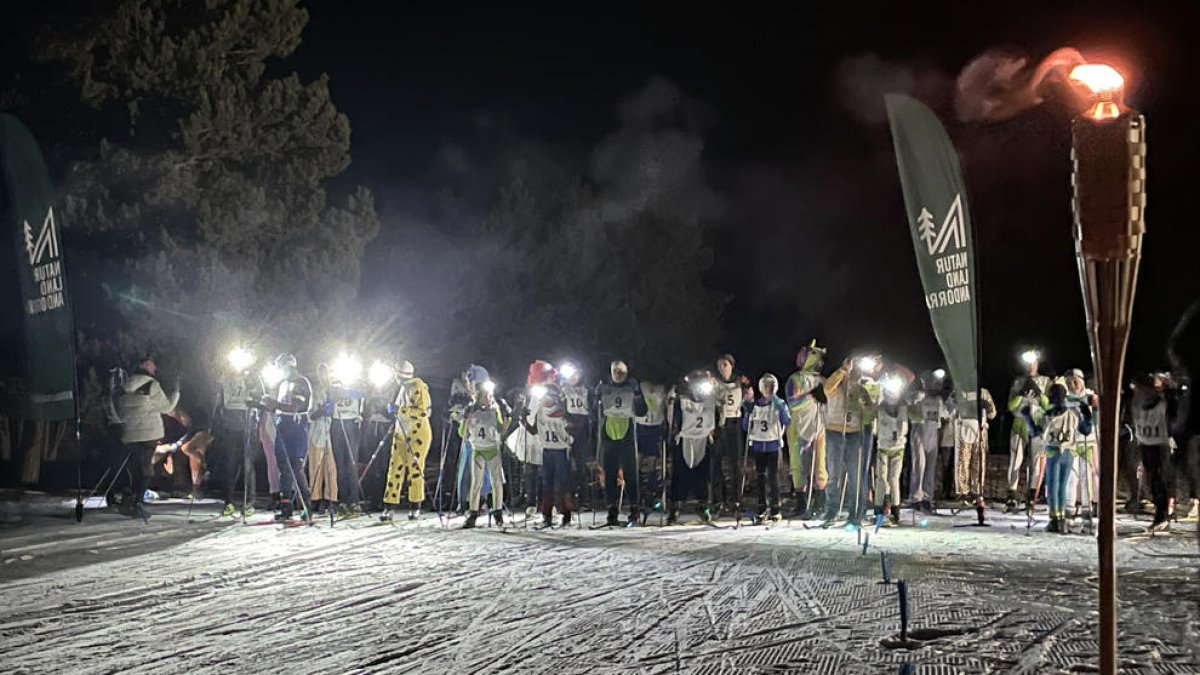 La Cursa Nocturna de la Rabassa-Naturland va tenir 25 parelles participants.