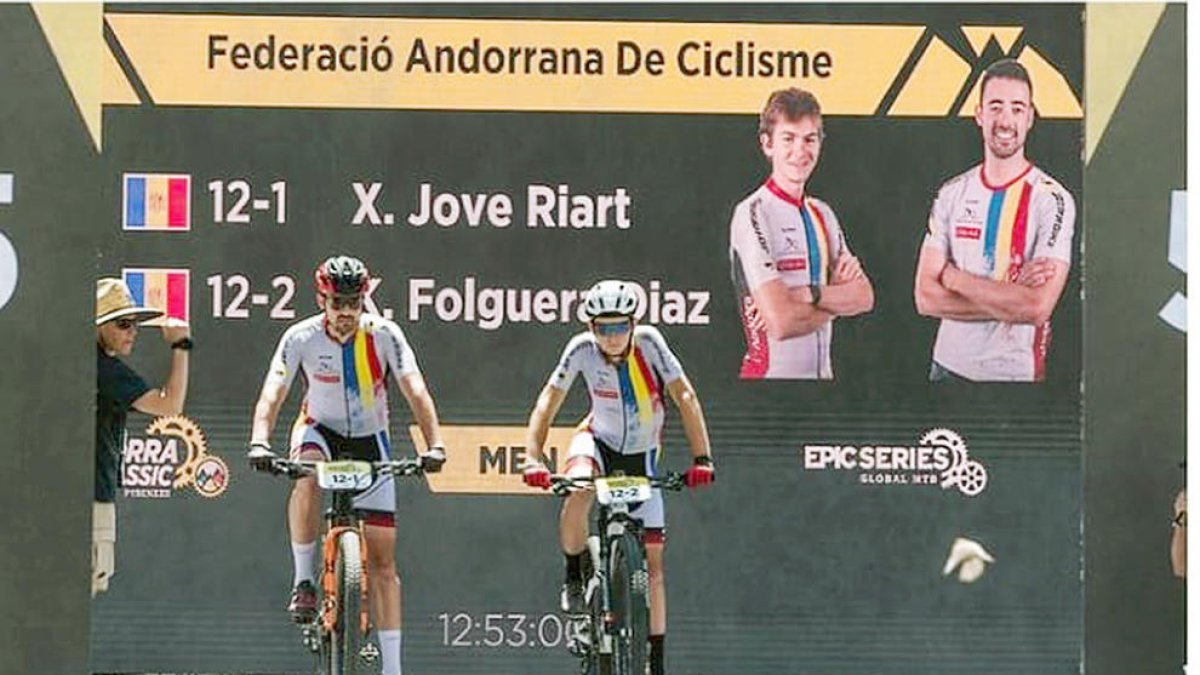 Kilian Folguera i Xavi Jové acaben en el novè lloc.