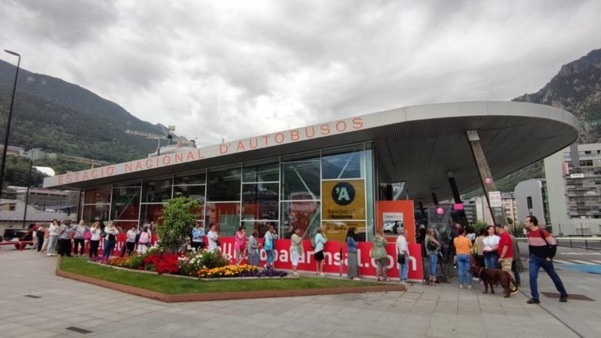 Cues per recollir l'abonament de bus aquest matí