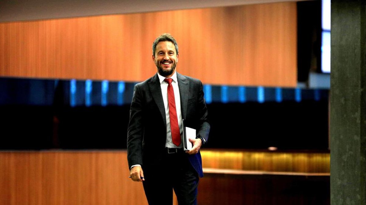 El president del grup parlamentari socialdemòcrata, Pere López