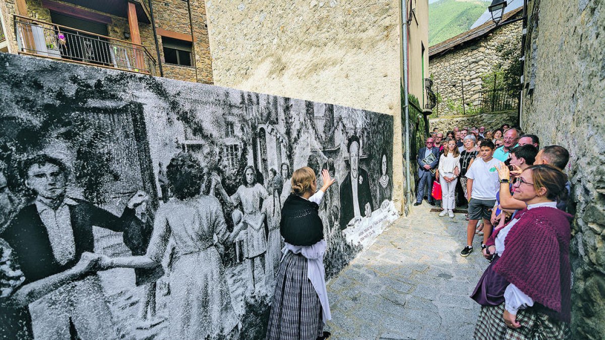 La primera visita teatralitzada es va fer ahir.